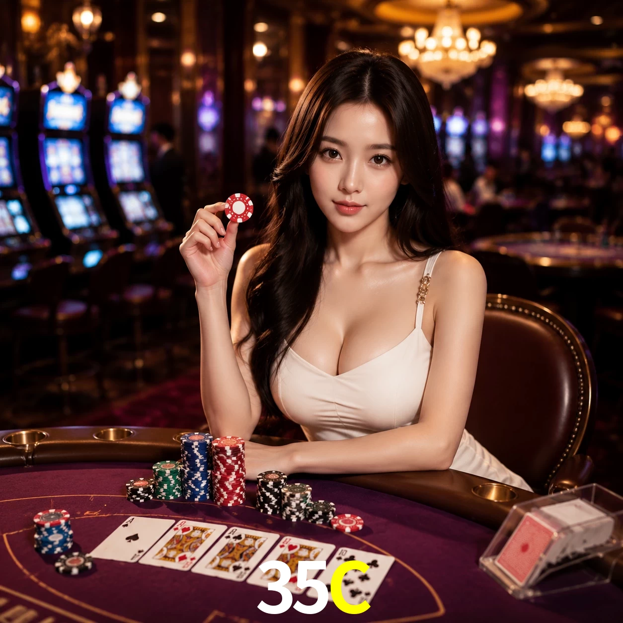 Cassino ao vivo 35C dealers