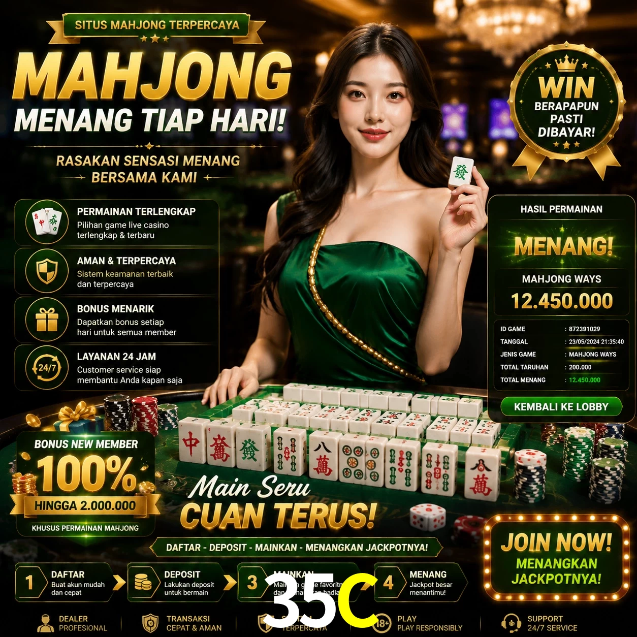 Cashback VIP 35C - reembolso semanal